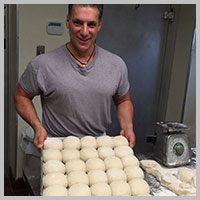 Vince Faraci Preparing Dough Balls
